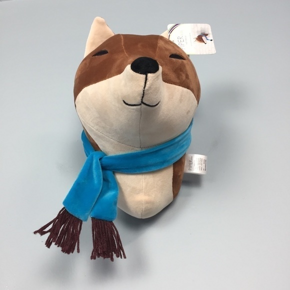 piper Kids Plush Brown Fox Wall Decor Decoration - Picture 14 of 14